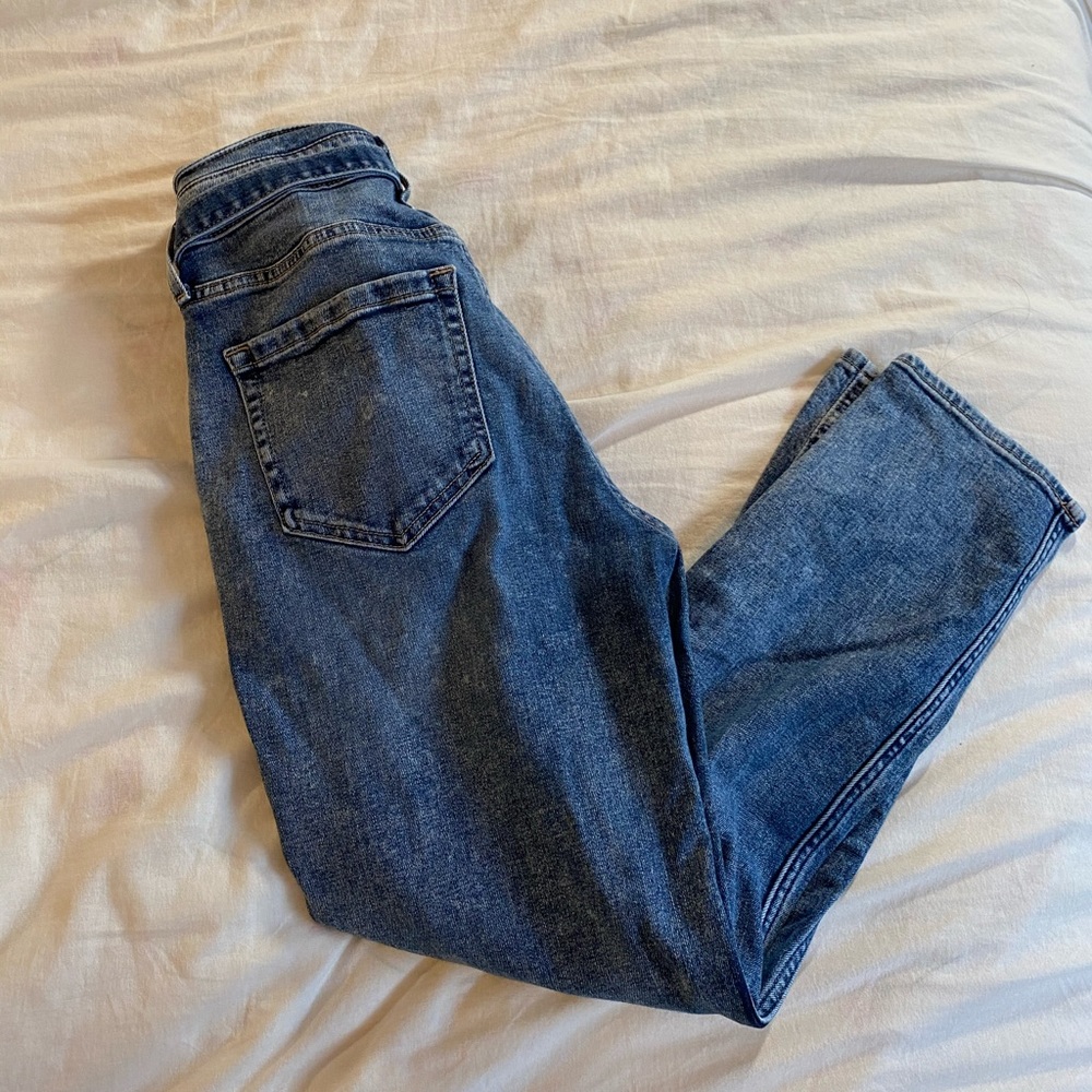 🌟Hollister Mom Jeans - Dark blue